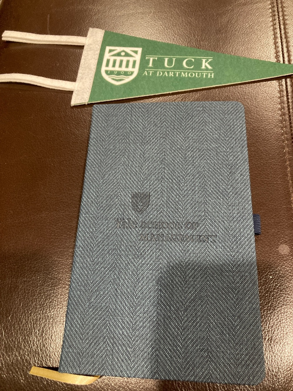 Dartmouth-tuck business school journal and mini pennant